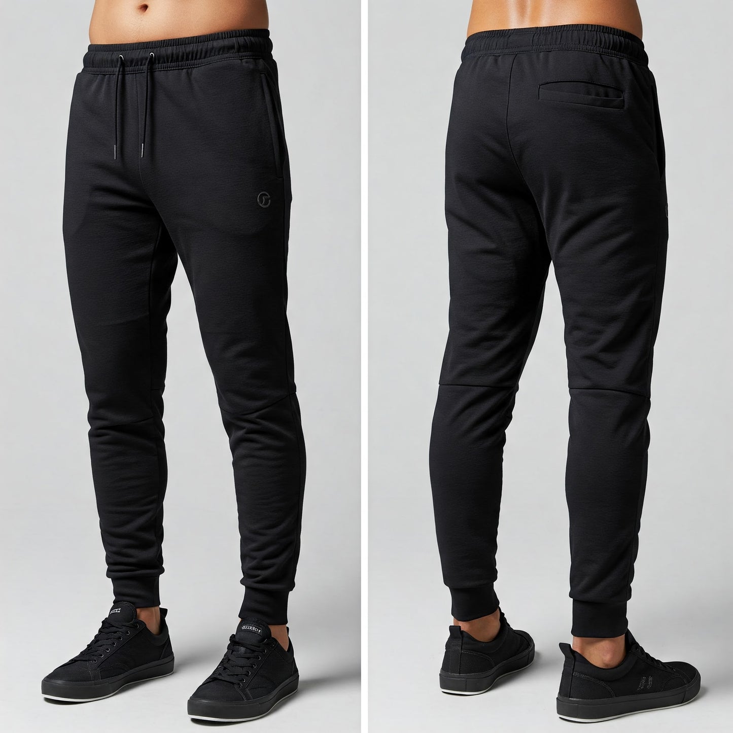 Joggers - Stylish Black Edition