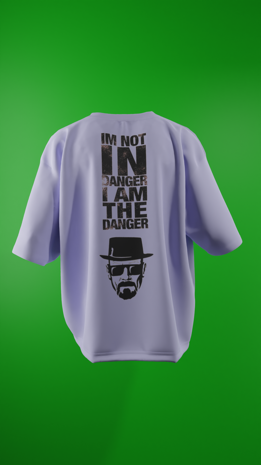 Oversized Tees - Breaking Bad I m the Danger
