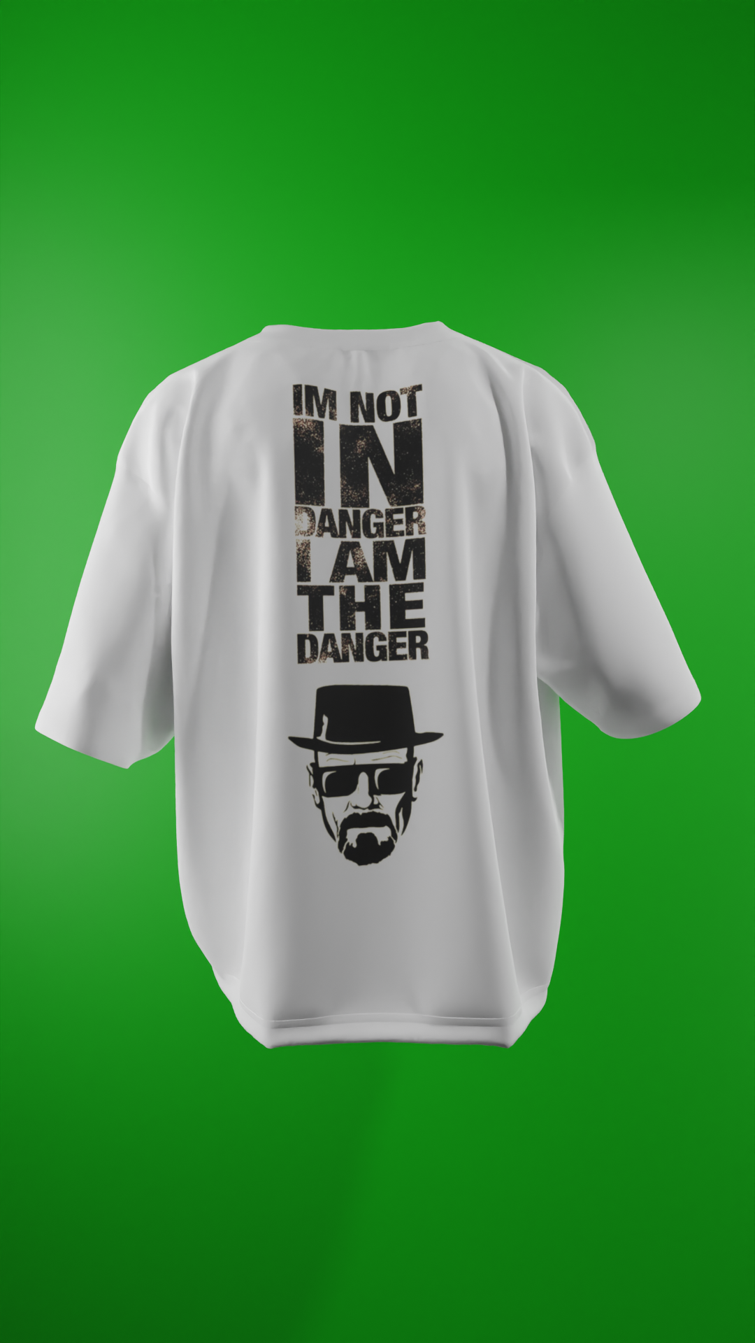 Oversized Tees - Breaking Bad I m the Danger