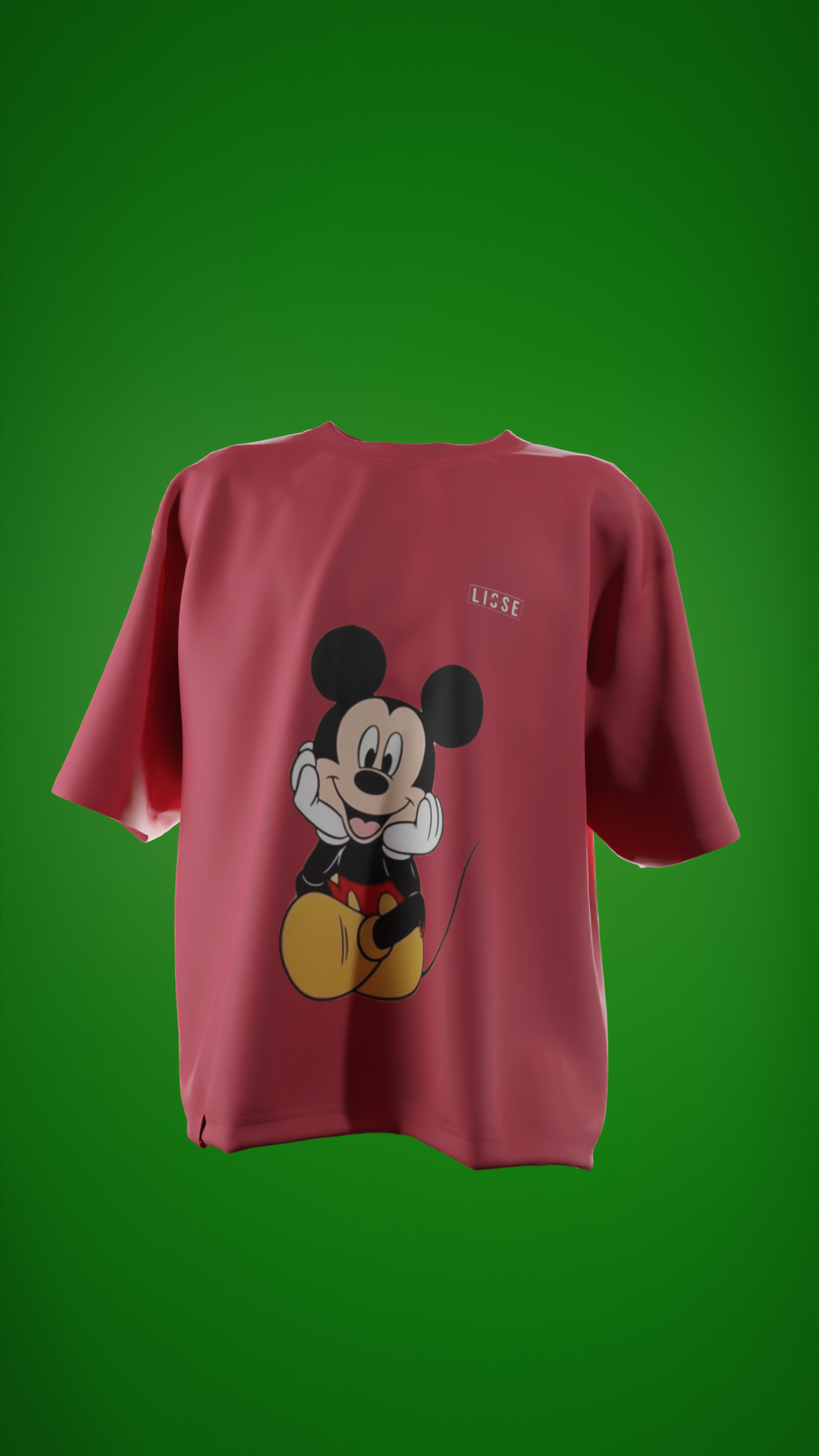 Oversized Tees - Mickey Mouse