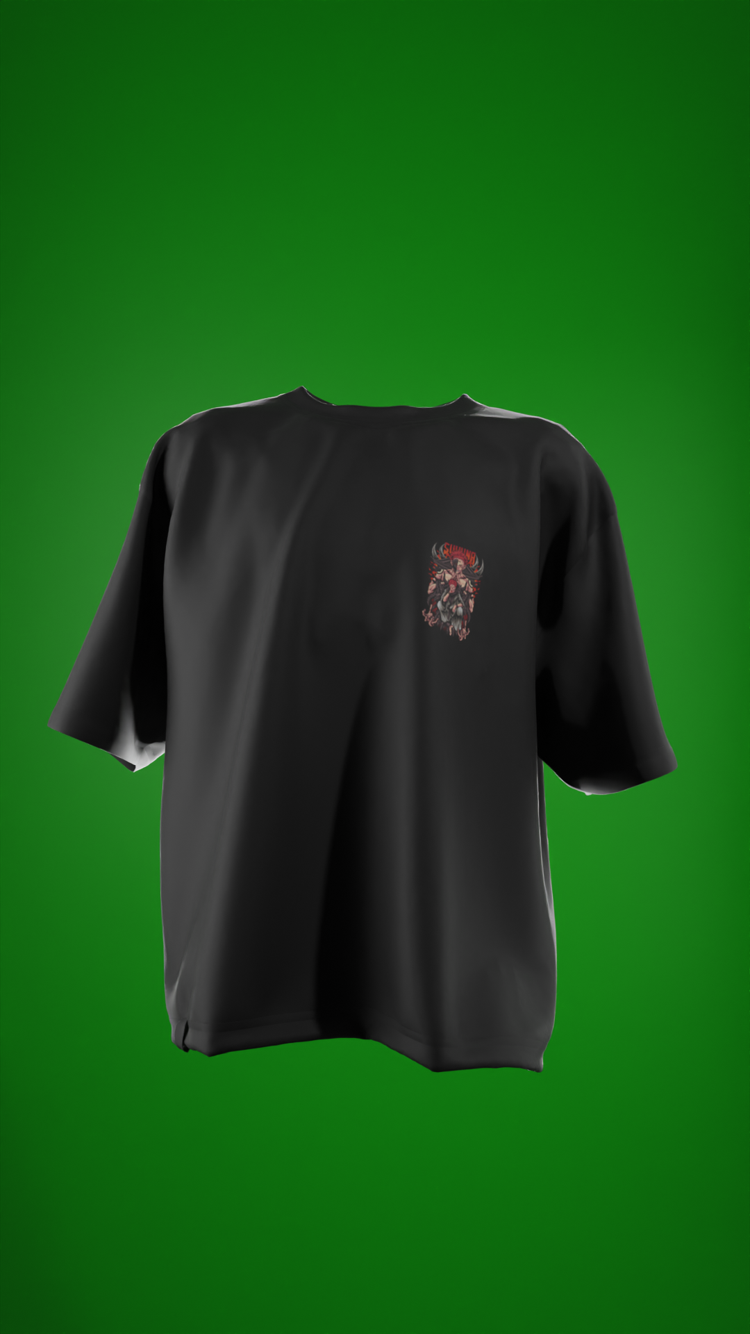 Oversized Tees - Sukuna ЁЯФе