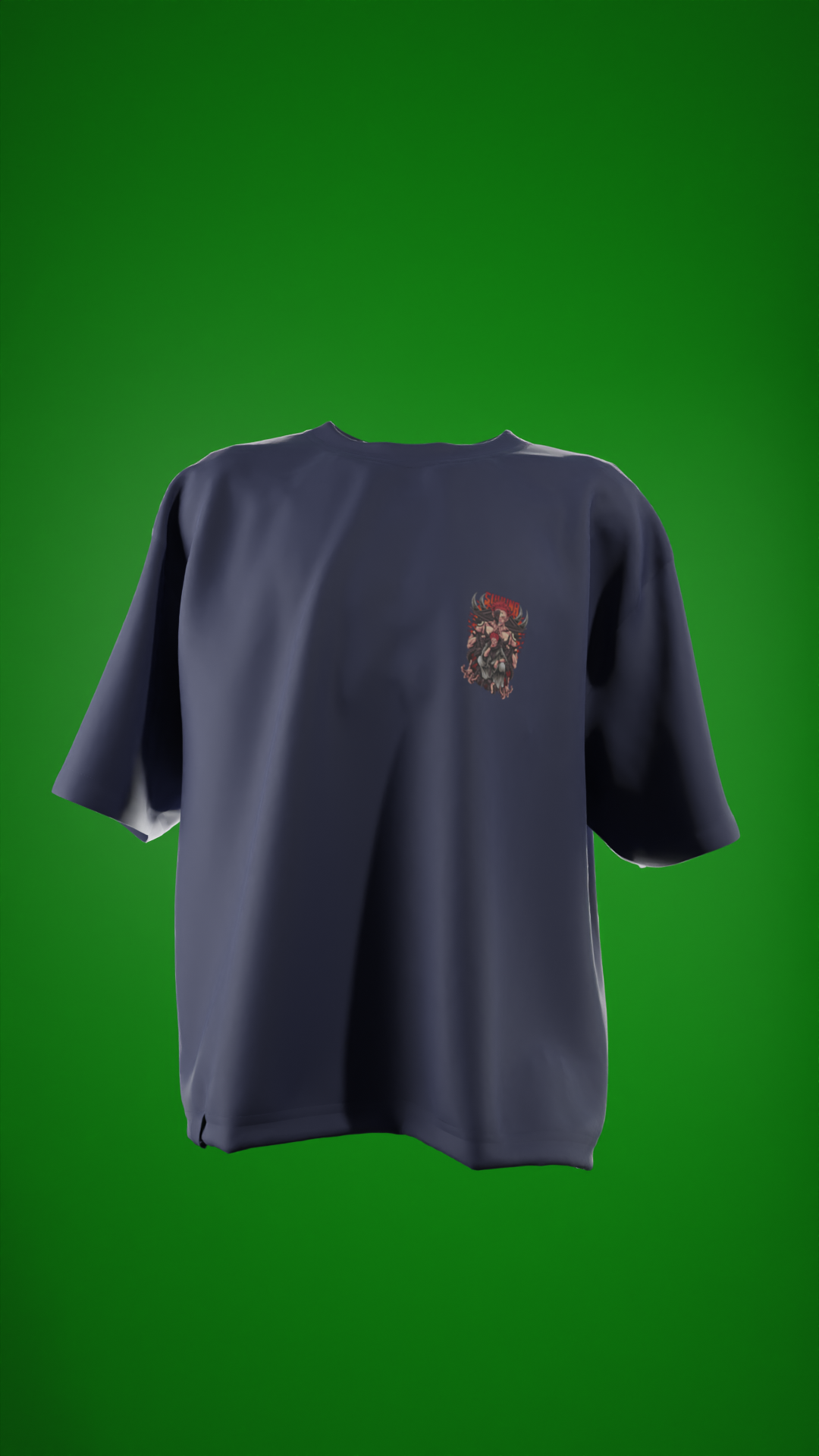 Oversized Tees - Sukuna ЁЯФе
