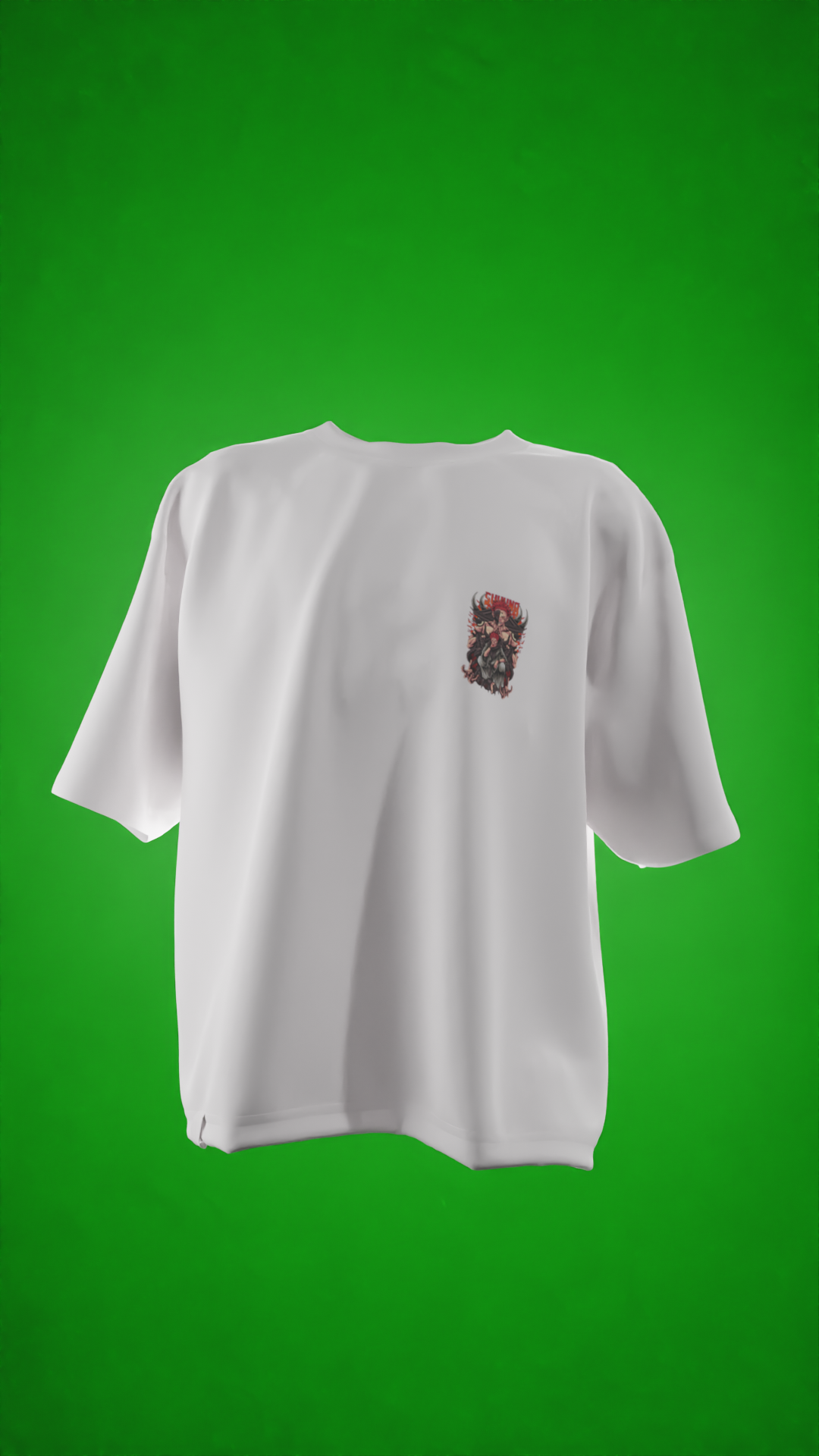 Oversized Tees - Sukuna ЁЯФе
