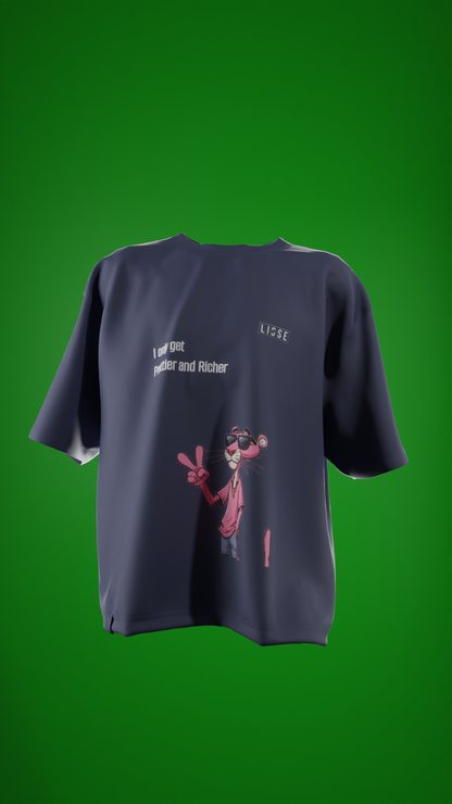 Oversized Tees - Pink Panther Swag 😎
