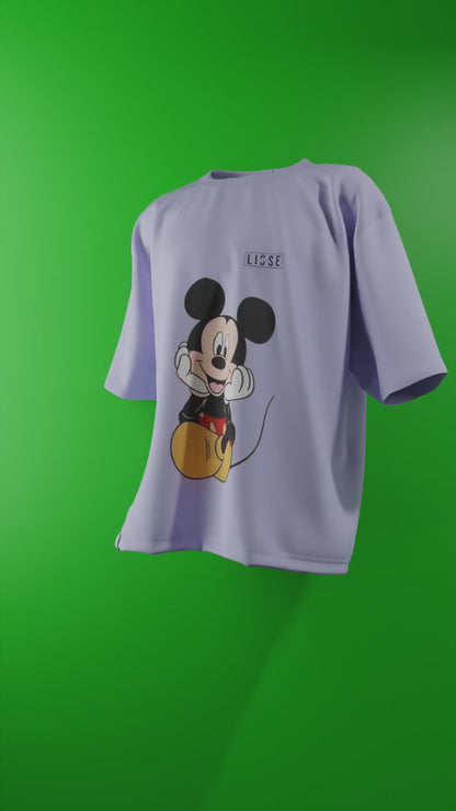 Oversized Tees - Mickey Mouse